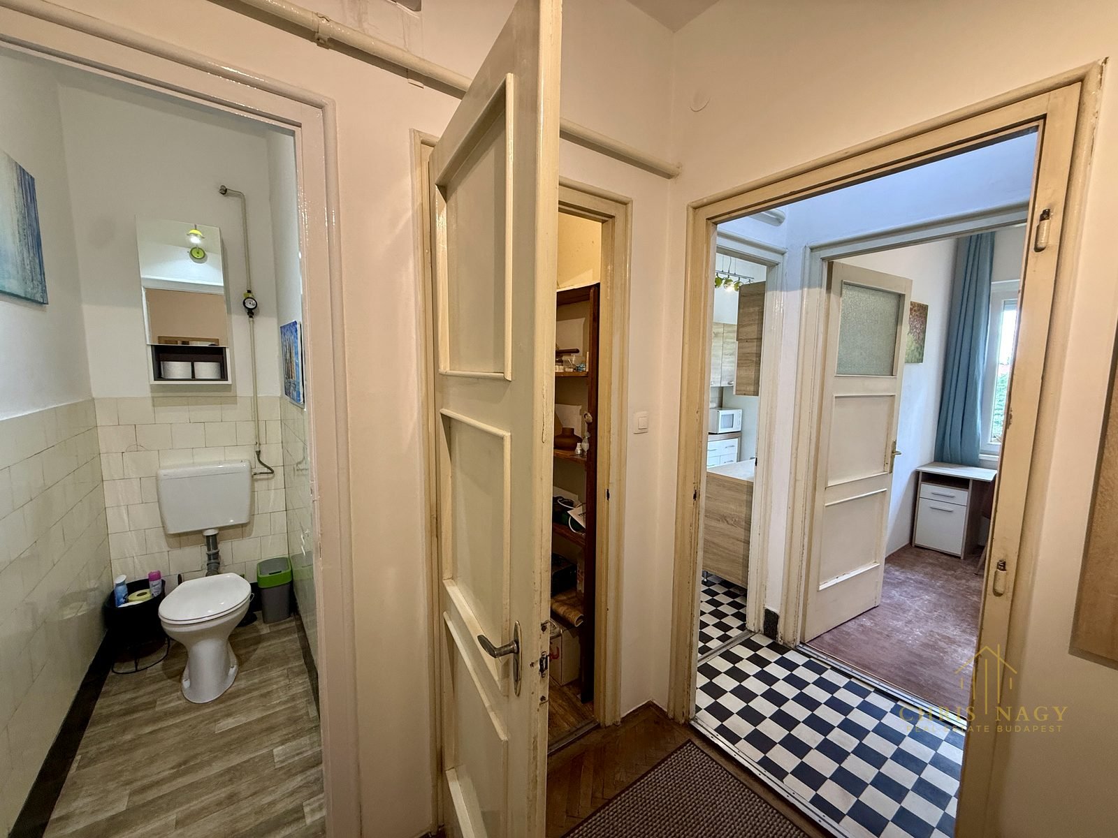 Green-View Two-Balcony Apartment, District VIII