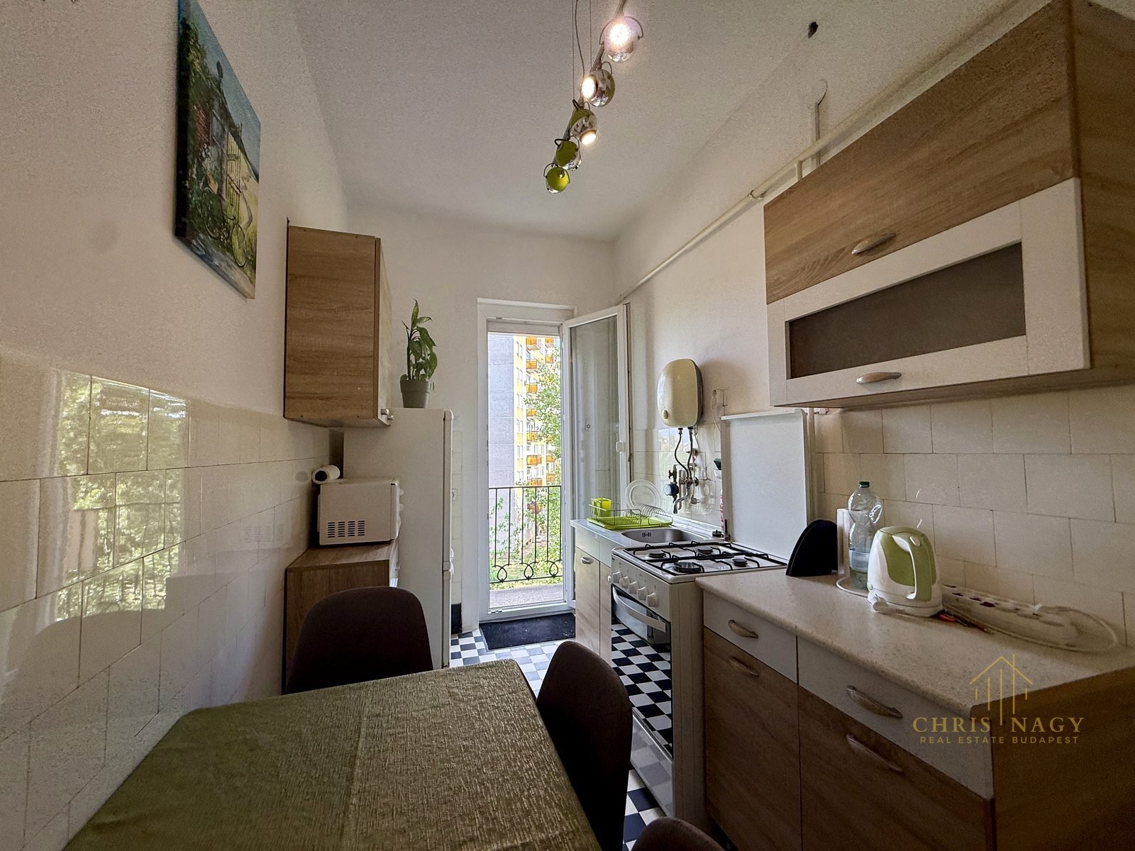 Green-View Two-Balcony Apartment, District VIII