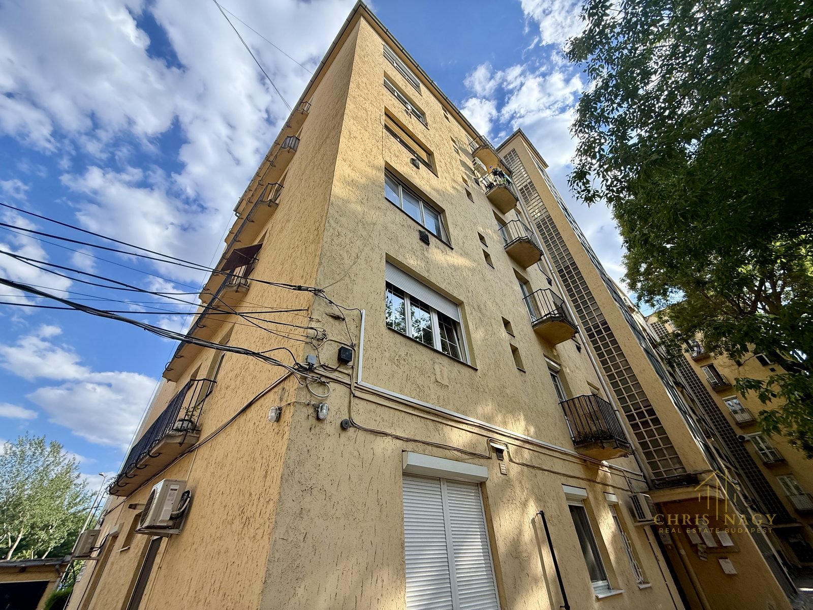 Green-View Two-Balcony Apartment, District VIII