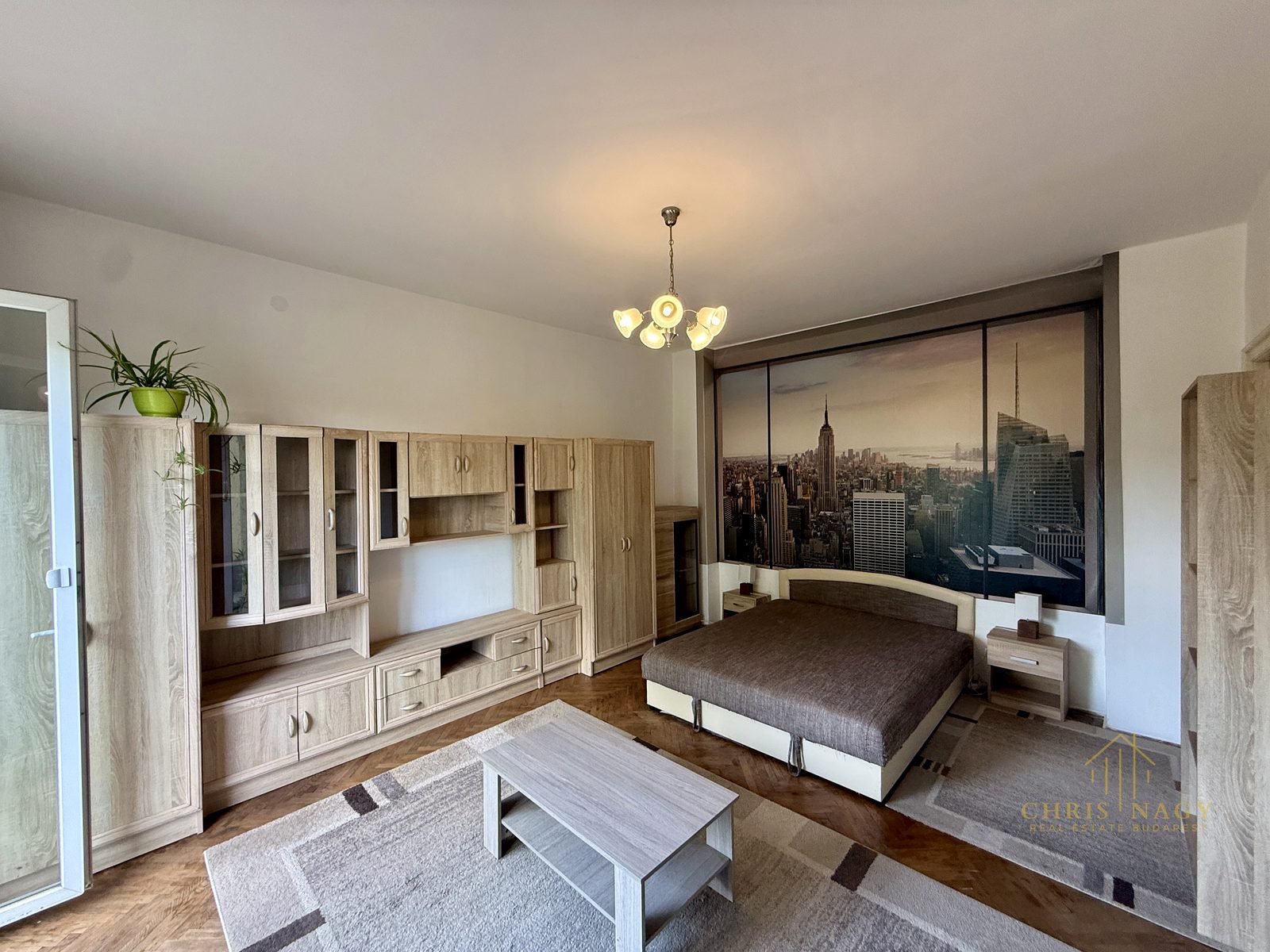 Green-View Two-Balcony Apartment, District VIII