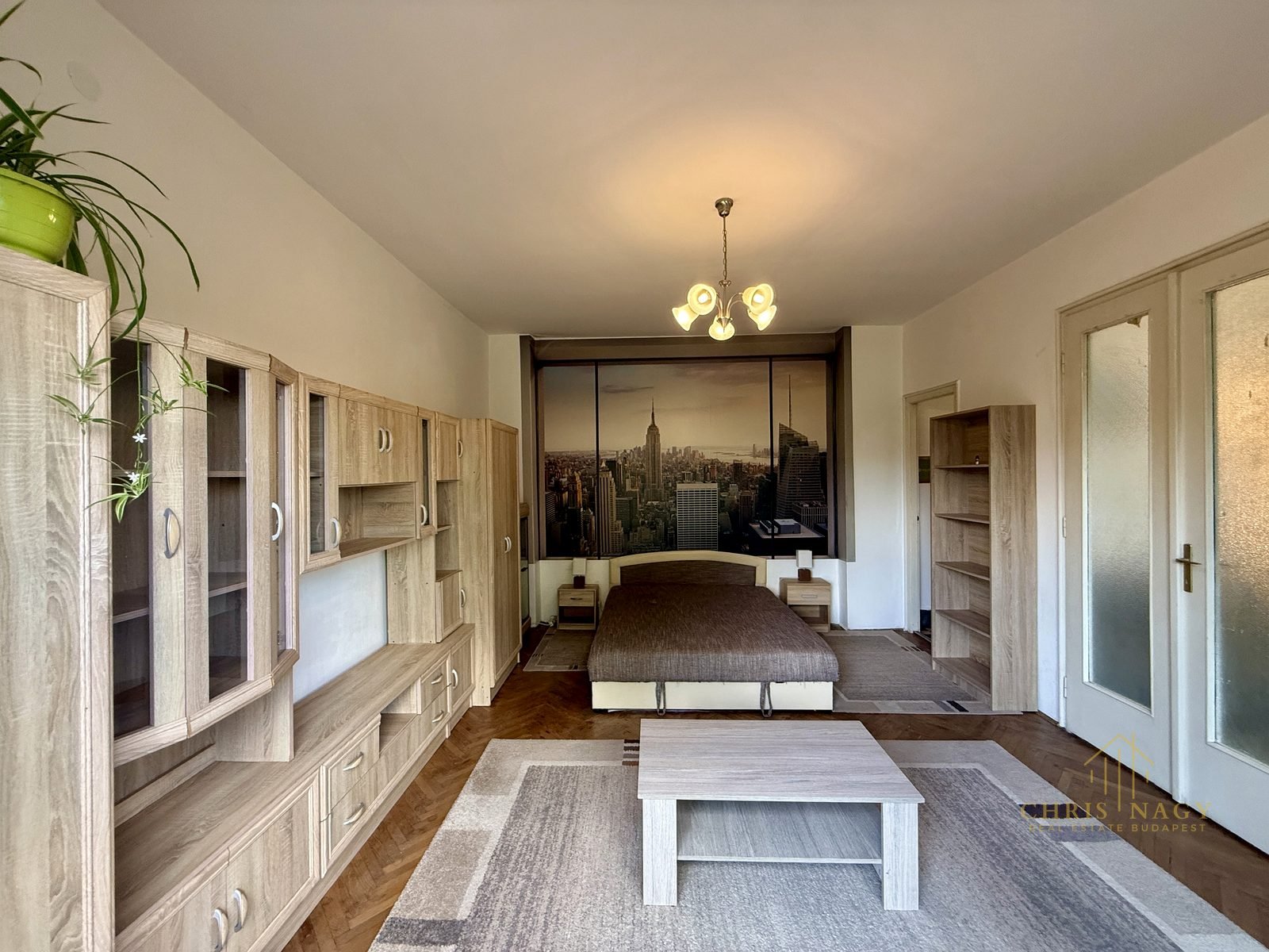 Green-View Two-Balcony Apartment, District VIII