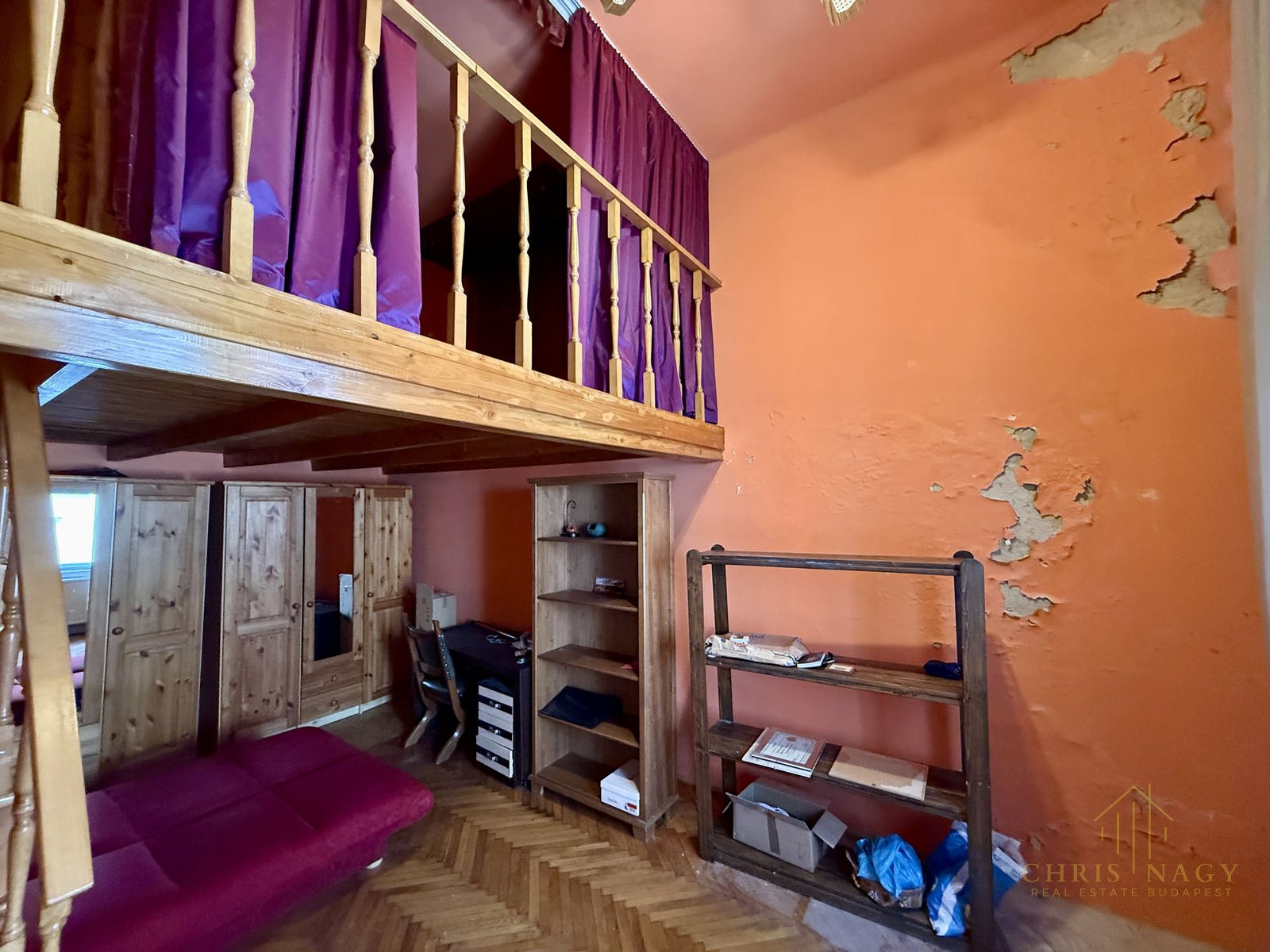 Felújítandó 89 m²-es lakás a Király utcában, a 6. kerületben