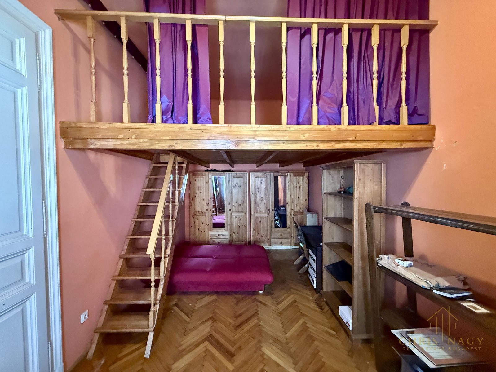 Felújítandó 89 m²-es lakás a Király utcában, a 6. kerületben